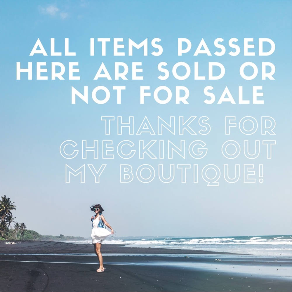 Sold passed here
